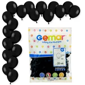 dekoracje na andrzejki sylwestra halloween czarne balony pastelowe a50 do girland 5 20 szt