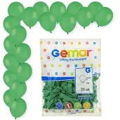 dekoracje na urodziny zielone balony pastelowe a50 do girland 5 20 szt