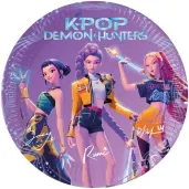 dekoracje stolu na urodziny imprezy tematyczne k pop demon hunters procos 23 cm x8