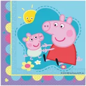 dekoracje stolu serwetki papierowe swinka peppa next generation george evie 33 cm x20