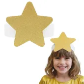dodatek do stroju na jaselka bal przebierancow gwiazdka zlota brokatowa