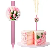 fontanna wycinana mama i tulipany 18 cm