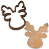 foremka boze narodzenie renifer hubert 82x77 mm brazowy