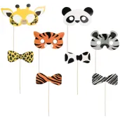 fotogadzet urodzinowe safari mix partypal 8 szt