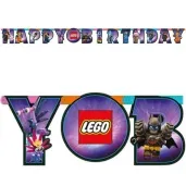 girlanda happy birthday lego movie 2 amscan 163 cm