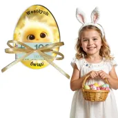 karnet na banknot jajko pisklak wesolych swiat prezent na wielkanoc 12 5 x 8 5 cm