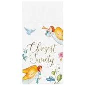 kieszonka na sztucce chrzest swiety anioly golebie partypal 40 cm 16 szt