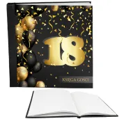 ksiega gosci album pamiatkowy na zdjecia i podpisy 18 urodziny glamour osiemnastka