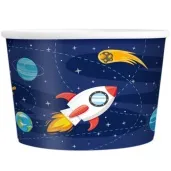 kubeczki do lodow kosmos rakiety i planety partypal 150 ml 6 szt