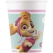 kubeczki papierowe paw patrol skye and everest nickelodeon procos 200 ml 8 szt