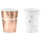 kubeczki papierowe peniski willy partydeco 220ml 6szt