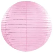 lampion papierowy classic rozowy jasny partydeco 25 cm