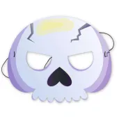 maska papierowa halloween czaszka peknieta rozm uniwersalny