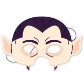 maska papierowa halloween wampir drakula rozm uniwersalny