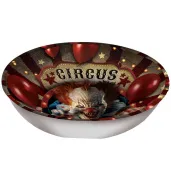 miska straszny klaun cyrk halloween guirca 27 cm