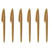 noze plastikowe biokompozyt brazowe ravi 6 szt