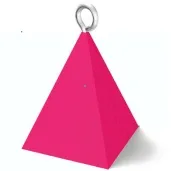 obciaznik do balonow piramidka fuksja 65g