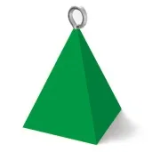 obciaznik do balonow piramidka zielony 65g
