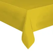 obrus foliowy classic zolty unique 137 x 274cm