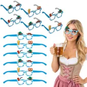 okulary party oktoberfest po bawarsku 6 szt