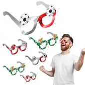 okulary party pilka nozna polska papierowe mix 6 szt