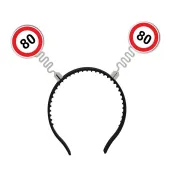 opaska party 80 urodziny traffic birthday