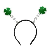 opaska party koniczyna czterolistna brokatowa