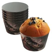 oslonki na muffinki dinozaur jurassic t rex 6 szt