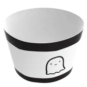papilotki na muffinki wesoly duszek halloween bialo czarny congee 6 szt