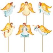 pikery chrzest swiety anioly mix partypal 6 szt