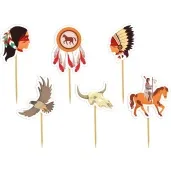 pikery indianska wioska 6 szt