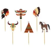 pikery indianski szaman 6 szt