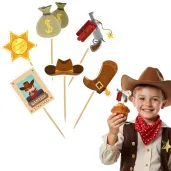 pikery kowbojskie party mix 6 szt