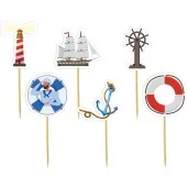 pikery morska przygoda mix 6 szt