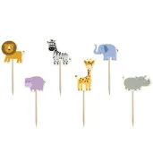 pikery safari zwierzeta congee 6 szt