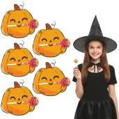 prezent na halloween dzien dyni dekoracje na lizaki dynie upominek 5 szt