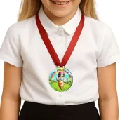 prezent na rozpoczecie roku medal witaj przedszkole pasowanie na przedszkolaka pamiatka