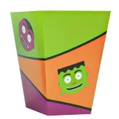 pudelka na popcorn potworki halloween congee 6 szt