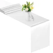 satyna gladka biala partydeco 0 36 x 9 m