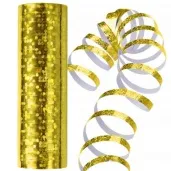 serpentyna holograficzna zlota 18 rolek