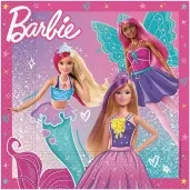serwetki barbie fantasy procos 33cm 20 szt