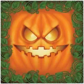 serwetki dynia halloween guirca 33 cm 12 szt