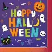 serwetki halloween friends amscan 33 cm 16 szt