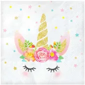 serwetki unicorn jednorozec godan 33 cm 20 szt