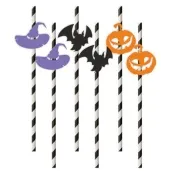 slomki halloween w kapeluszu czarownicy mix 6 szt