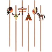 slomki indianski szaman kraftowe 19 5 cm 6 szt