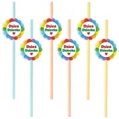 slomki teczowy dzien dziecka pastelowe 6 szt