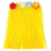 spodnica hawajska zolta party tino 45 cm