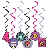 swiderki wiszace disco party mix 6 szt