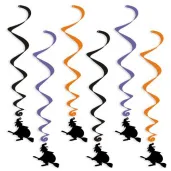 swiderki wiszace halloween czarownice 6 szt